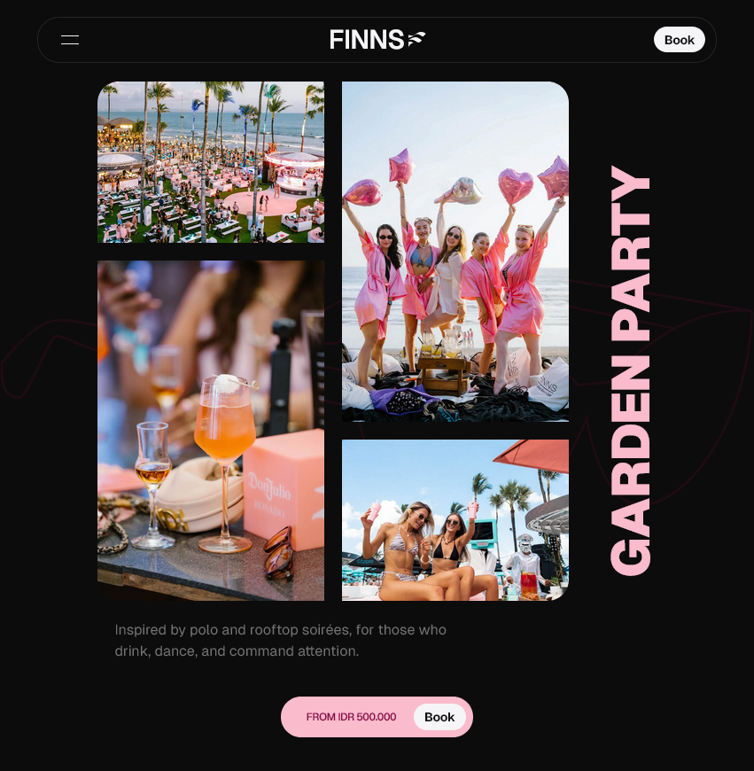 Finns product page